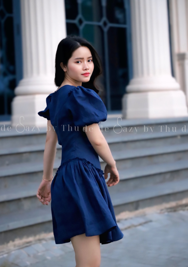 Allurring Minidress (Xanh Navy) - Hình ảnh 3