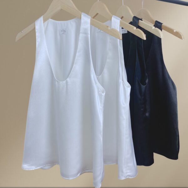 Silk Tanktop Shirt - Hình ảnh 6